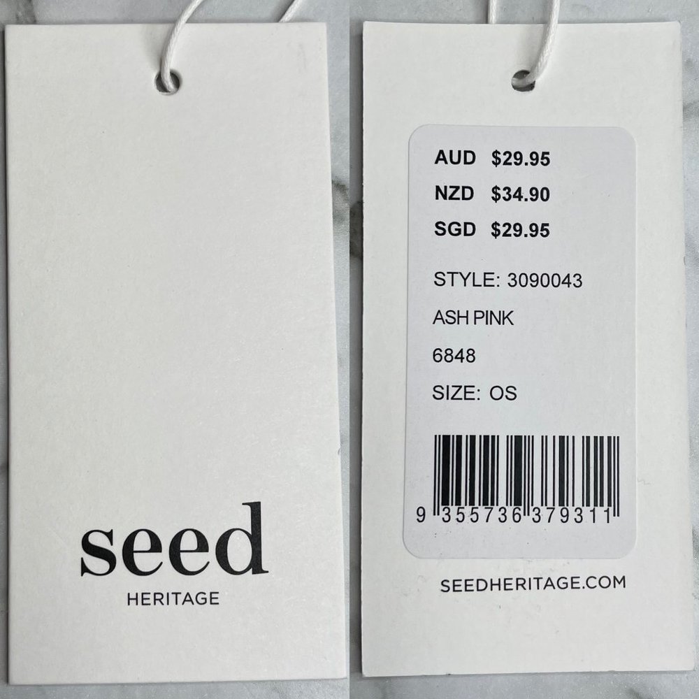 SOLD Seed Heritage Pink Small Cosmetics Case Pouch Bag - Picture 12 of 12